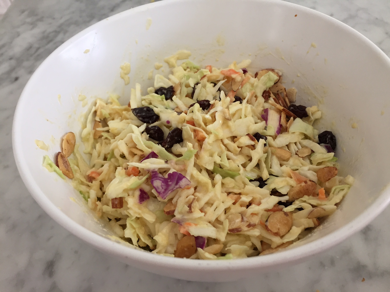 Coleslaw with Miso Dressing 