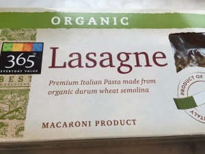 lasagna noodles